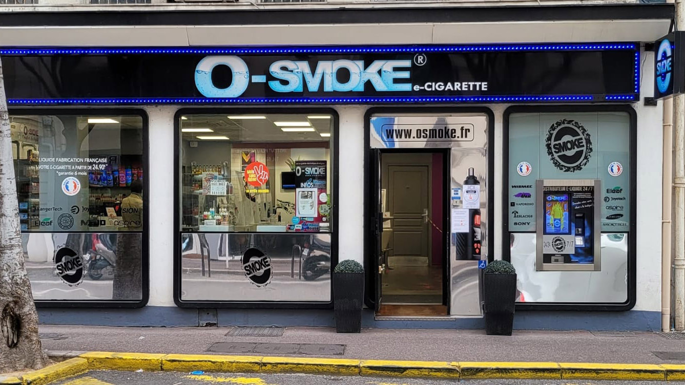 magasin O'smoke Antibes